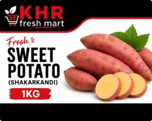 bright farms sweet potato (shakarkandi) 1kg