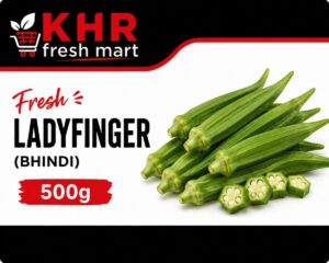 brightfarms ladyfinger (bhindi) 500g