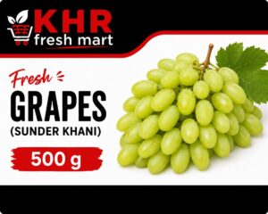brightfarms grapes (sunder khani) 500 g