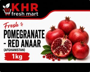 brightfarms pomegranate red anaar (afghanistan) 1kg