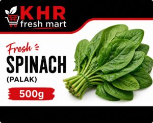 brightfields fresh spinach (palak) 500g